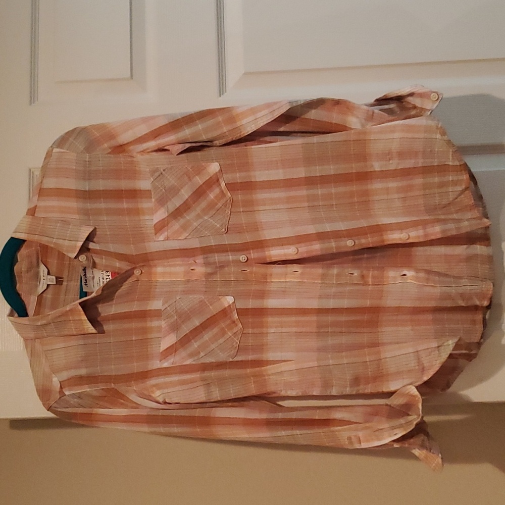 Long sleeve sheer shirt